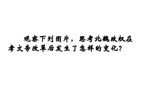 人教版高中历史选修一3.3促进民族大融合课件(共19张PPT)