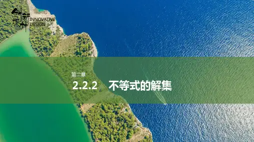 21-22版：2.2.2  不等式的解集（创新设计）