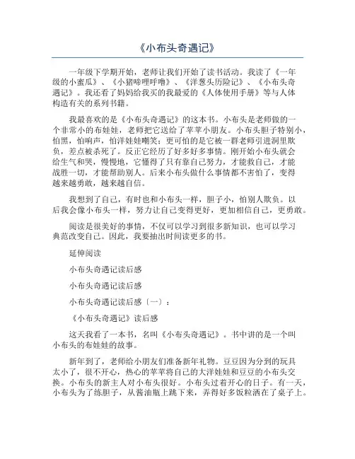 《小布头奇遇记》