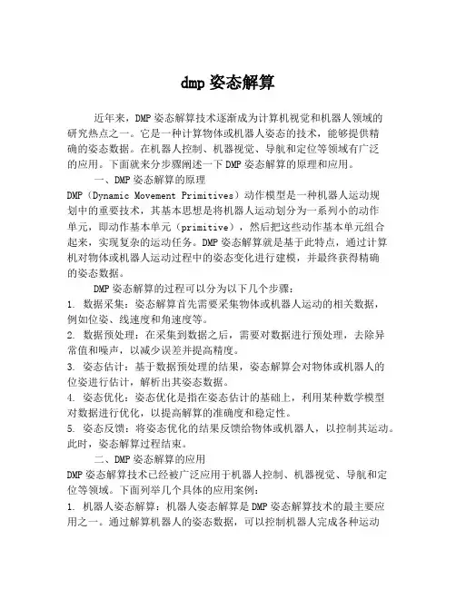 dmp姿态解算