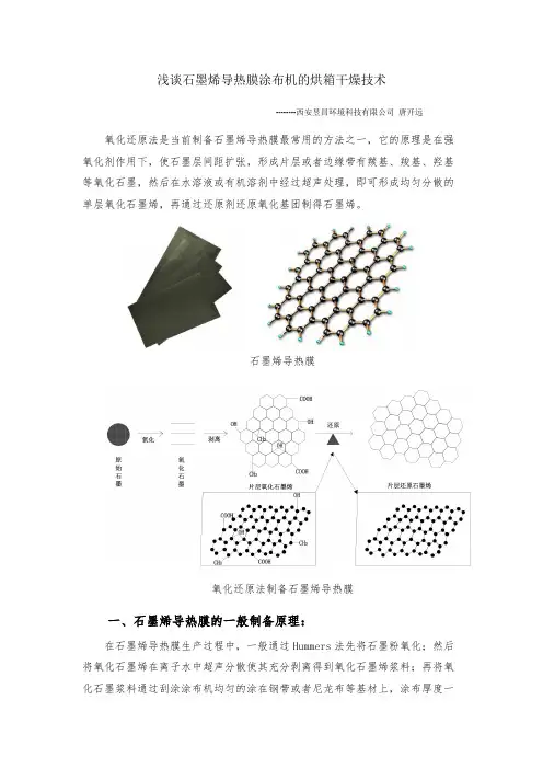 浅谈石墨烯导热膜涂布机的烘箱干燥技术(1)