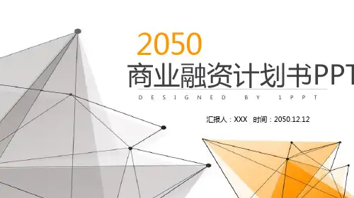 项目介绍PPT模板