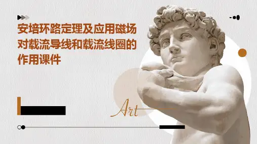 安培环路定理及应用磁场对载流导线和载流线圈的作用课件