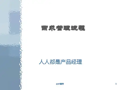 需求管理流程  ppt课件