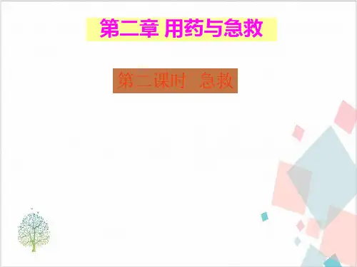 人教版《用药和急救》_实用课件