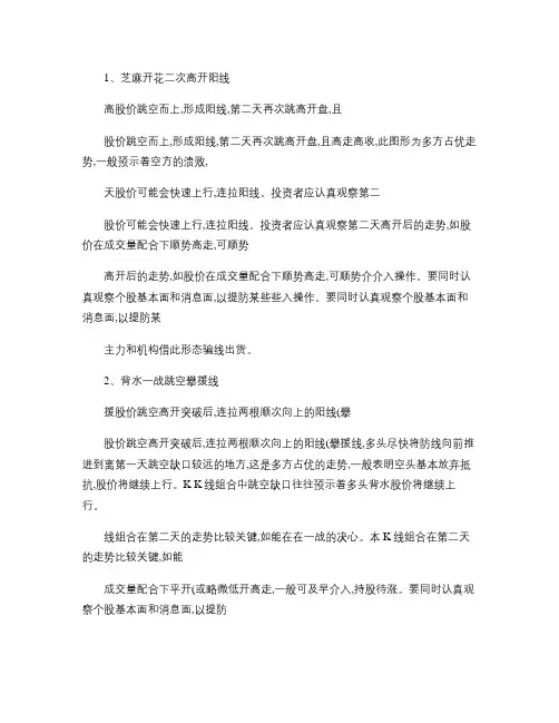[K线71式图解].益盟操盘手内部教材.文字插图版(精)