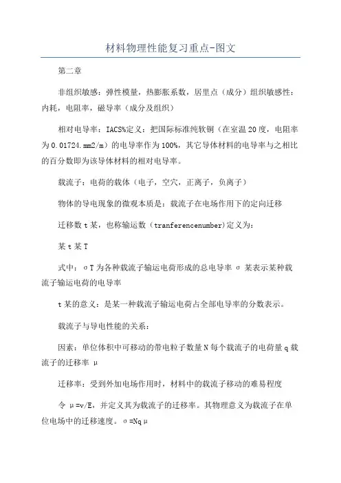 材料物理性能复习重点-图文