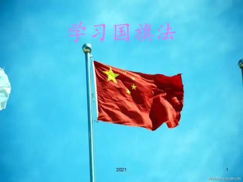 学习国旗法PPT课件