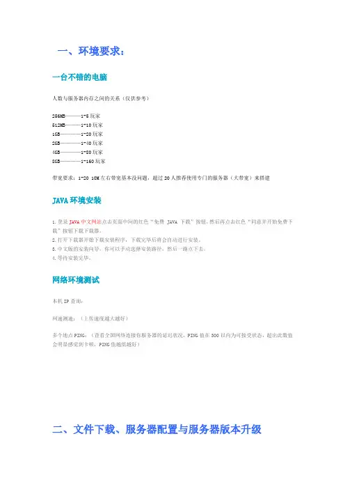 Minecraft建服指南