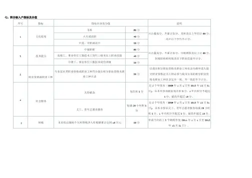 广州南沙积分入户资料