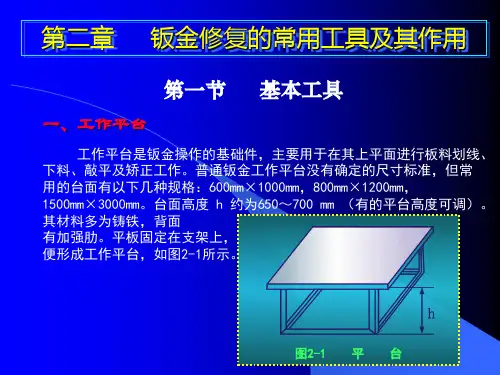 汽车钣金喷漆第二章钣金修复的常用工具及其使用