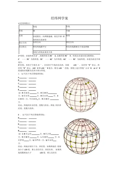 经纬网学案