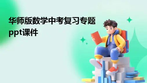 华师版数学中考复习专题课件