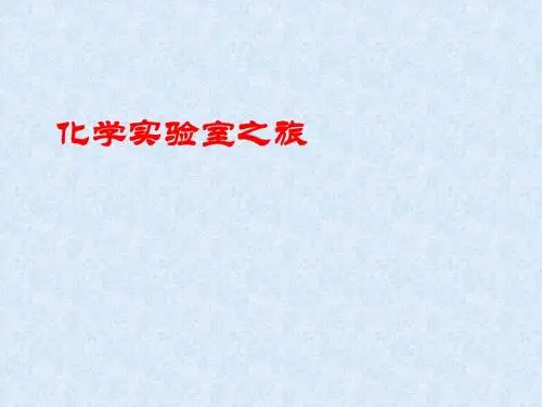 化学实验室之旅 PPT教学课件 粤教版