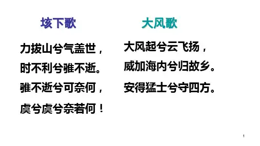 7《鸿门宴》课件 高教版中职语文拓展模块