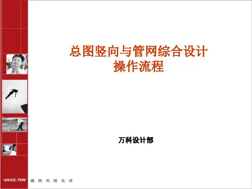 万科总图竖向与管网综合设计操作流程213921200