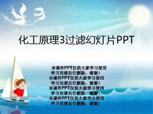 化工原理3过滤幻灯片PPT