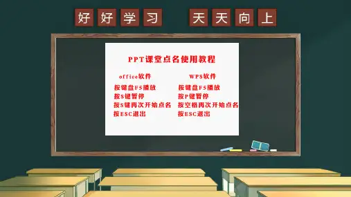 PPT课堂随机点名
