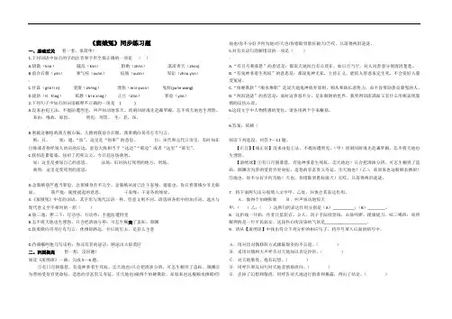 《窦娥冤》同步练习题及答案