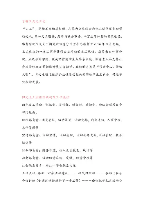 义工团
