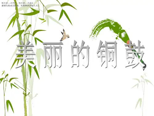 (五下)美术优秀课件-12《美丽的铜鼓》 广西版 PPT(22页)