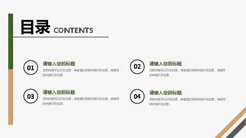 绿叶清新通用大学生暑期社会实践报告教育培训PPT模板
