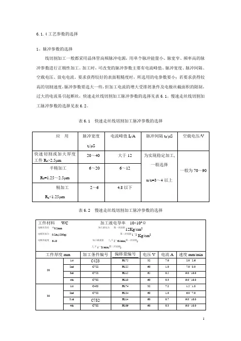 中山建斌技校数控编程教案：第六章 数控电火花线切割机床的程序编制02