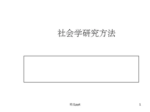 《社会调查研究》PPT课件