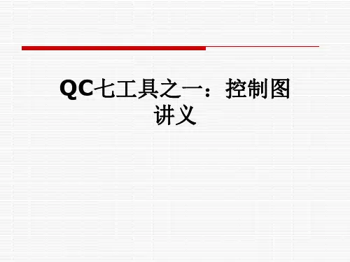 QC七工具之一：控制图讲义