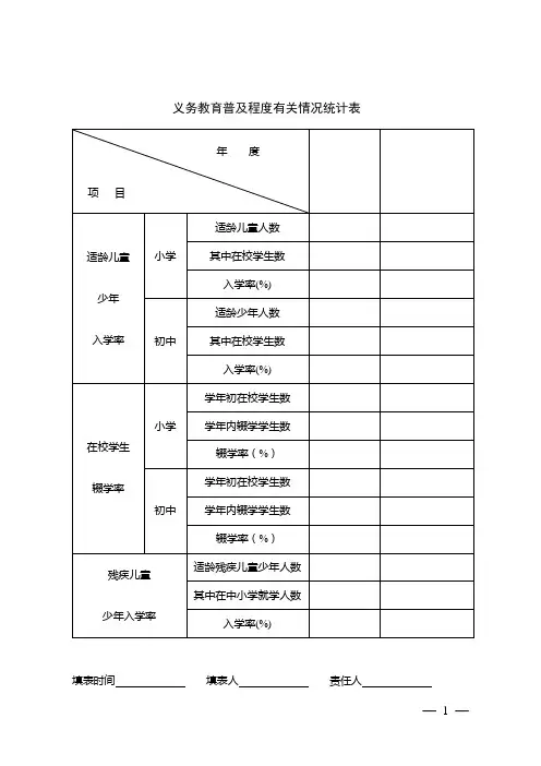 城北中学教育普及程度表