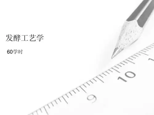 发酵工艺学