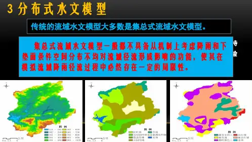 分布式水文模型及3S技术简介