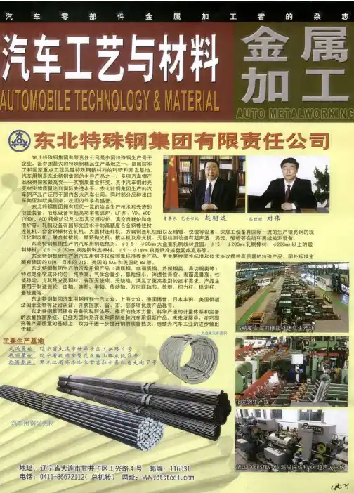 东北特殊钢集团有限责任公司