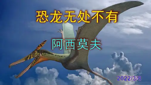 《恐龙无处不有》优秀PPT课件