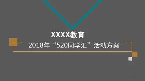 招生方案参考PPT
