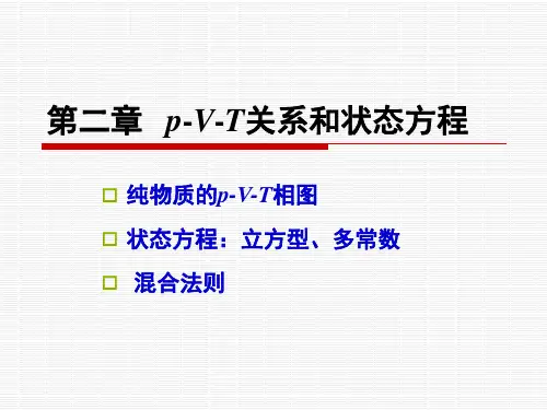 化工热力学-第2章 p-V-T关系和状态方程-60