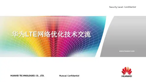 LTE优化流程和方法-华为邱旸