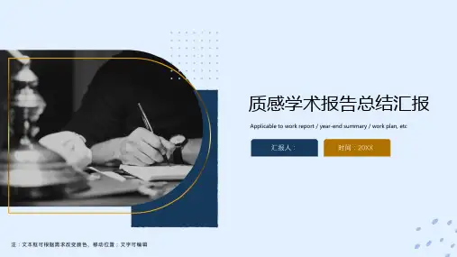 总结汇报PPT模板合集(4套)