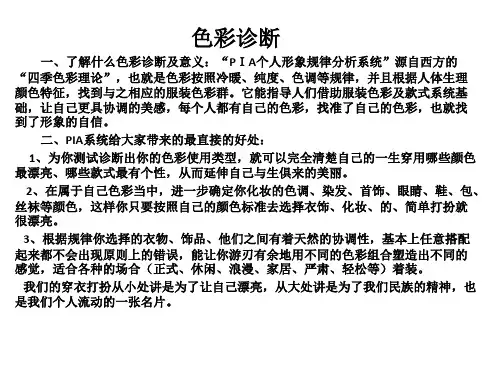 色彩诊断 ppt课件