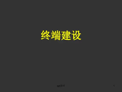 终端建设  ppt课件