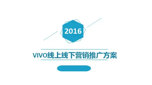 vivo线上线下营销推广方案