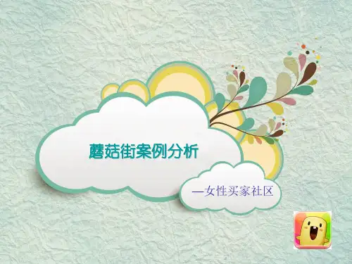 蘑菇街案例分析