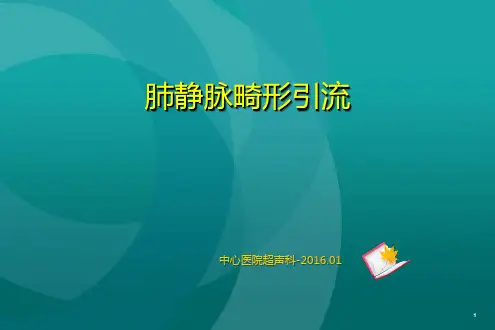 肺静脉畸形引流