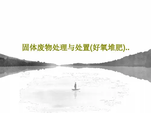 固体废物处理与处置(好氧堆肥)..58页PPT