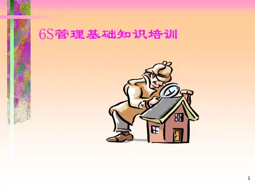 6S基础知识培训.