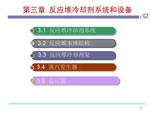 第三章 反应堆冷却剂系统和设备-2012