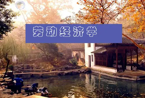 劳动经济学课件(杨河清)