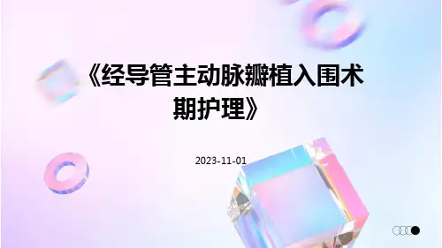 经导管主动脉瓣植入围术期护理