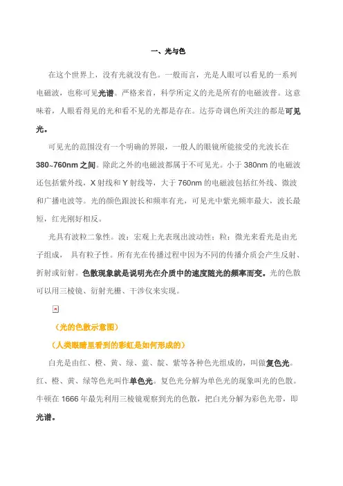 达芬奇调色基础 色彩理论