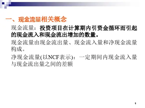 项目投资决策概述PPT39页eeif